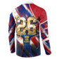 Cape Verde Football 2026 Button Sweatshirt Won Our Hearts Blue Sharks Soccer Player