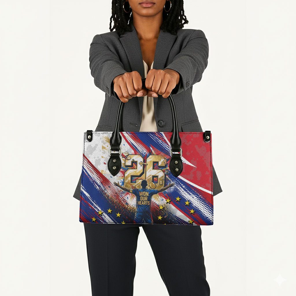 Cape Verde Football 2026 Leather Bag Won Our Hearts Blue Sharks Soccer Player