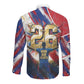 Cape Verde Football 2026 Long Sleeve Button Shirt Won Our Hearts Blue Sharks Soccer Player