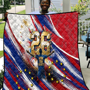 Cape Verde Football 2026 Quilt Won Our Hearts Blue Sharks Soccer Player