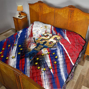 Cape Verde Football 2026 Quilt Won Our Hearts Blue Sharks Soccer Player