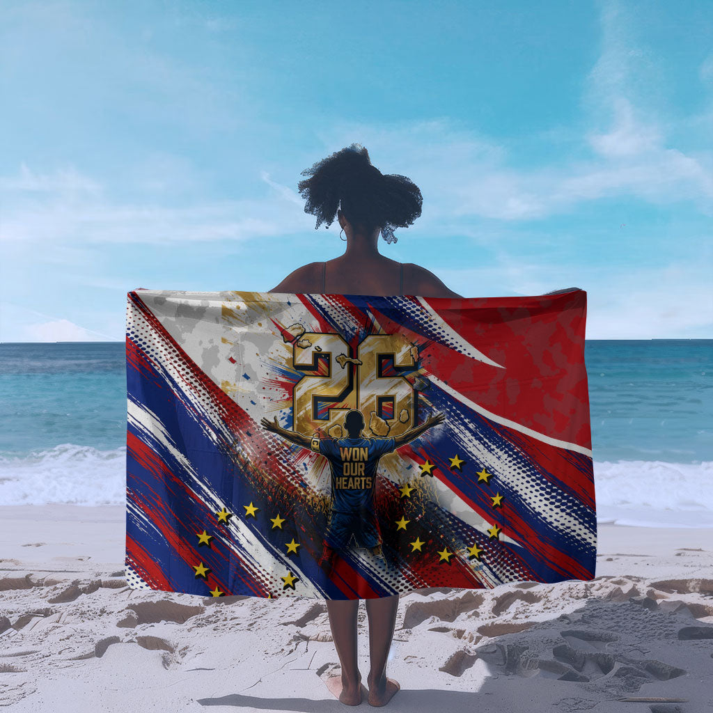 Cape Verde Football 2026 Sarong Won Our Hearts Blue Sharks Soccer Player