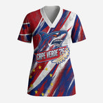 Cape Verde Football 2026 Scrub Top Won Our Hearts Blue Sharks Soccer Player