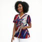 Cape Verde Football 2026 Scrub Top Won Our Hearts Blue Sharks Soccer Player