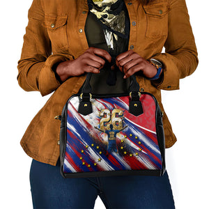 Cape Verde Football 2026 Shoulder Handbag Won Our Hearts Blue Sharks Soccer Player