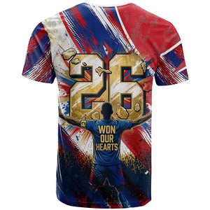 Cape Verde Football 2026 T shirt Won Our Hearts Blue Sharks Soccer Player