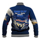Personalized Cape Verde Blue Sharks Baseball Jacket Giant Spirit African Football 2026 Mascot