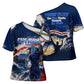Personalized Cape Verde Blue Sharks Cross Shoulder Shirt Giant Spirit African Football 2026 Mascot