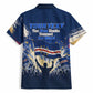 Personalized Cape Verde Blue Sharks Hawaiian Shirt Giant Spirit African Football 2026 Mascot