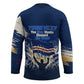 Personalized Cape Verde Blue Sharks Hockey Jersey Giant Spirit African Football 2026 Mascot