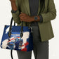 Personalized Cape Verde Blue Sharks Leather Bag Giant Spirit African Football 2026 Mascot