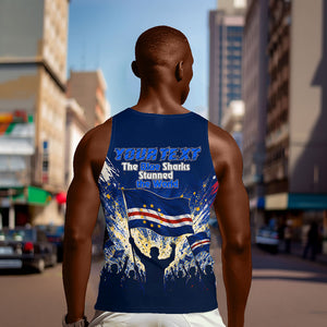 Personalized Cape Verde Blue Sharks Men Tank Top Giant Spirit African Football 2026 Mascot