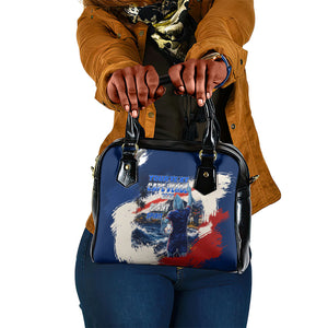 Personalized Cape Verde Blue Sharks Shoulder Handbag Giant Spirit African Football 2026 Mascot