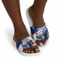 Personalized Cape Verde Blue Sharks Slide Sandals Giant Spirit African Football 2026 Mascot