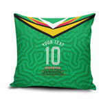 Personalized Guyana Cricket Amazon Warriors Pillow Cover Tribal Warrior Mascot Fan