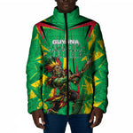 Personalized Guyana Cricket Padded Jacket Amazon Warriors Tribal Mascot Sports