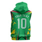 Personalized Guyana Cricket Sleeveless Hoodie Amazon Warriors Tribal Mascot Sports