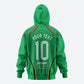 Personalized Guyana Cricket Amazon Warriors Hoodie Modern Geometric Sports Fan