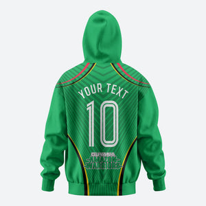 Personalized Guyana Cricket Amazon Warriors Hoodie Modern Geometric Sports Fan