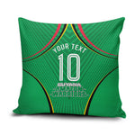 Personalized Guyana Cricket Amazon Warriors Pillow Cover Modern Geometric Sports Fan