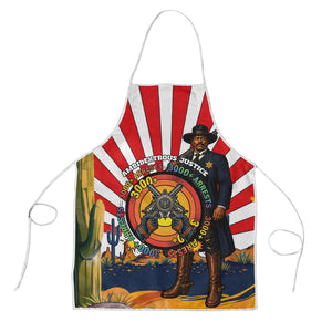 Bass Reeves Apron Vintage African American Black Cowboy Western History