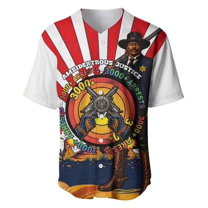 Bass Reeves Baseball Jersey Vintage African American Black Cowboy Western History