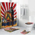 Bass Reeves Bathroom Set Vintage African American Black Cowboy Western History