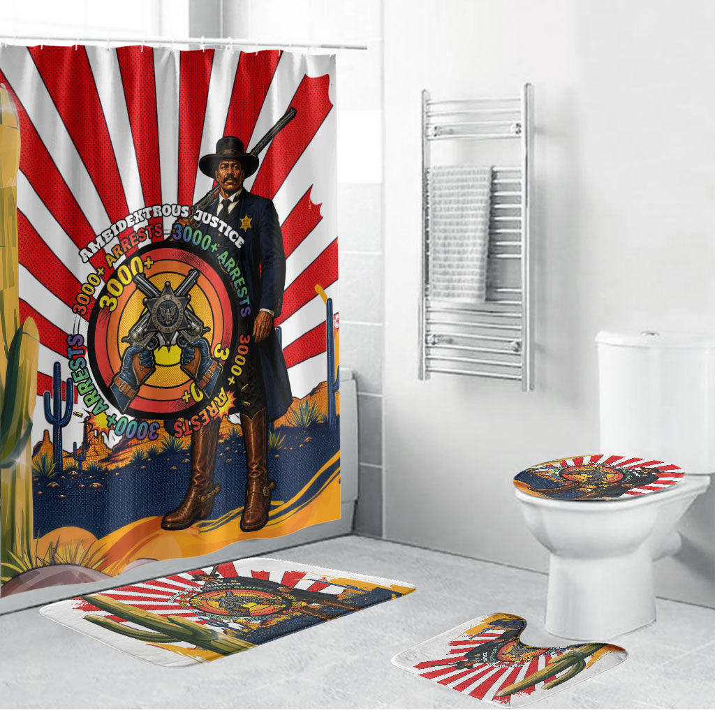 Bass Reeves Bathroom Set Vintage African American Black Cowboy Western History