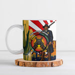 Bass Reeves Ceramic Mug Vintage African American Black Cowboy Western History