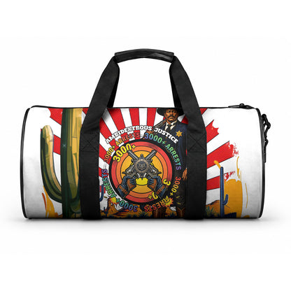 Bass Reeves Duffle Bag Vintage African American Black Cowboy Western History
