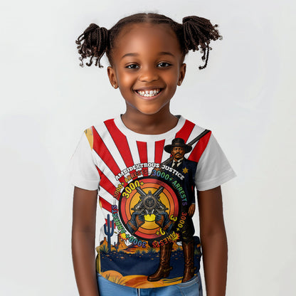 Bass Reeves Kid T shirt Vintage African American Black Cowboy Western History
