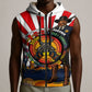 Bass Reeves Sleeveless Zip Hoodie Vintage African American Black Cowboy Western History