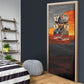 Bass Reeves Door Cover Vintage Black Cowboy Old West Lawman