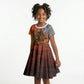 Bass Reeves Kid Short Sleeve Dress Vintage Black Cowboy Old West Lawman
