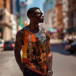Bass Reeves Men Tank Top Vintage Black Cowboy Old West Lawman