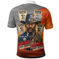 Bass Reeves Polo Shirt Vintage Black Cowboy Old West Lawman