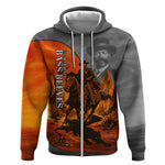 Bass Reeves Zip Hoodie Vintage Black Cowboy Old West Lawman