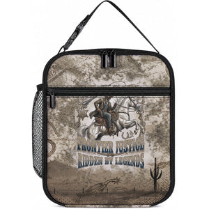 Bass Reeves Legend Black Cowboy Lunch Bag Western Legend Vintage - Legend Of The Frontier