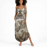 Bass Reeves Legend Black Cowboy Summer Maxi Dress Western Legend Vintage - Legend Of The Frontier