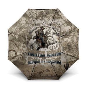 Bass Reeves Legend Black Cowboy Umbrella Western Legend Vintage - Legend Of The Frontier