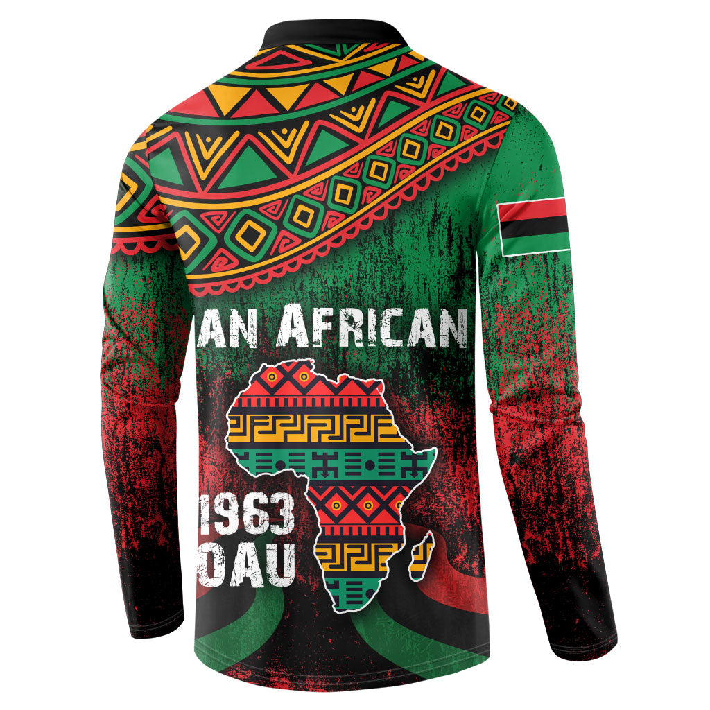 Pan African One Africa One Destiny Raised Fists Map Button Sweatshirt African Vintage Grunge Heritage Unity