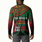 Pan African One Africa One Destiny Raised Fists Map Button Sweatshirt African Vintage Grunge Heritage Unity