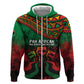 Pan African One Africa One Destiny Raised Fists Map Hoodie African Vintage Grunge Heritage Unity