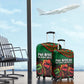 Pan African One Africa One Destiny Raised Fists Map Luggage Cover African Vintage Grunge Heritage Unity