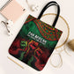Pan African One Africa One Destiny Raised Fists Map Tote Bag African Vintage Grunge Heritage Unity