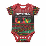 Unapologetically African Pan African Profile Baby Onesie Black Liberation Tribal Geometric Africa Map Raised Fist