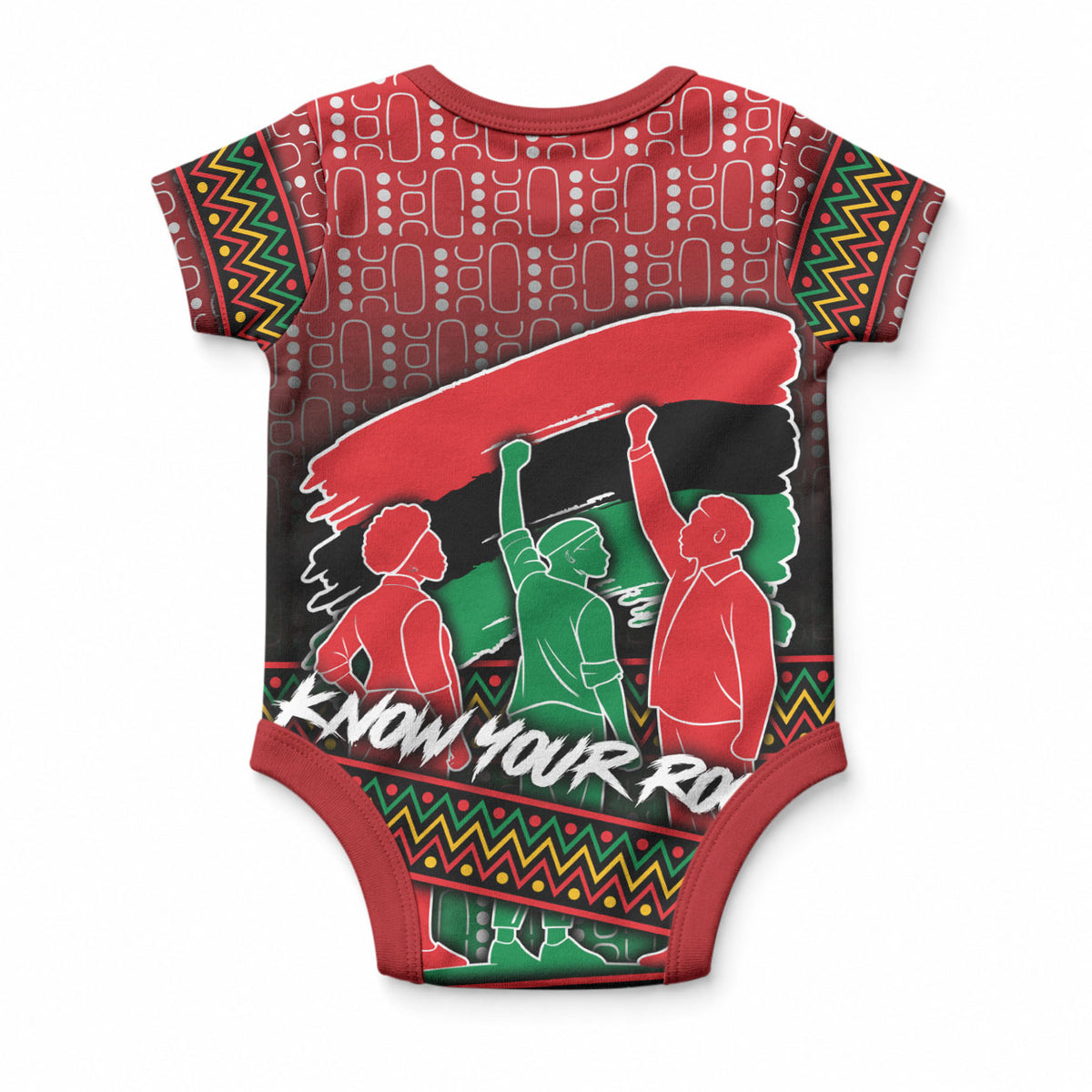 Unapologetically African Pan African Profile Baby Onesie Black Liberation Tribal Geometric Africa Map Raised Fist