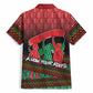 Unapologetically African Pan African Profile Hawaiian Shirt Black Liberation Tribal Geometric Africa Map Raised Fist