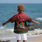 Unapologetically African Pan African Profile Kid Hawaiian Shirt Black Liberation Tribal Geometric Africa Map Raised Fist