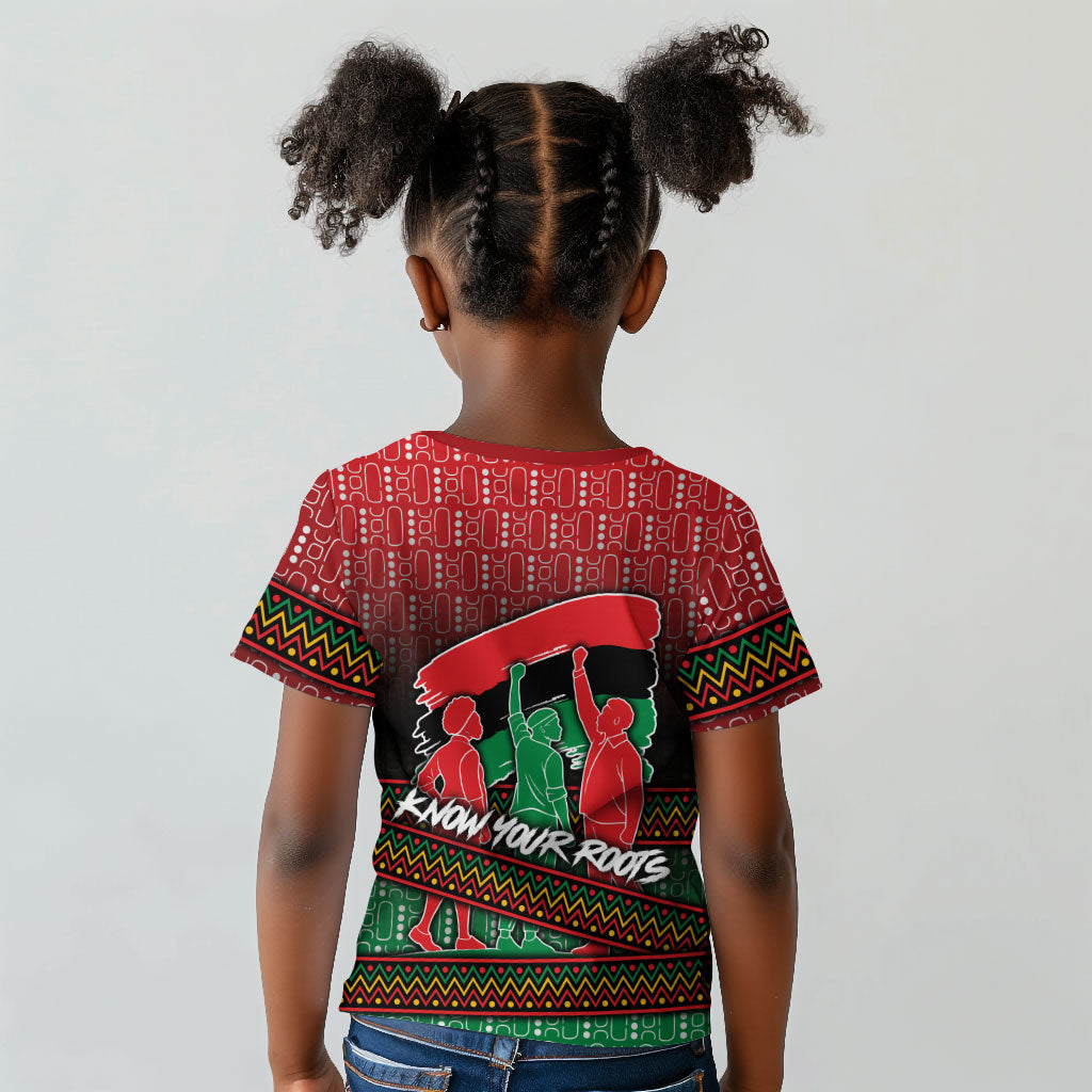 Unapologetically African Pan African Profile Kid T shirt Black Liberation Tribal Geometric Africa Map Raised Fist